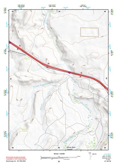 41106NE Page 77 Medicine Bow Topo Preview 1