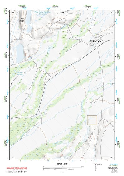 41106NE Page 81 Medicine Bow Topo Preview 1