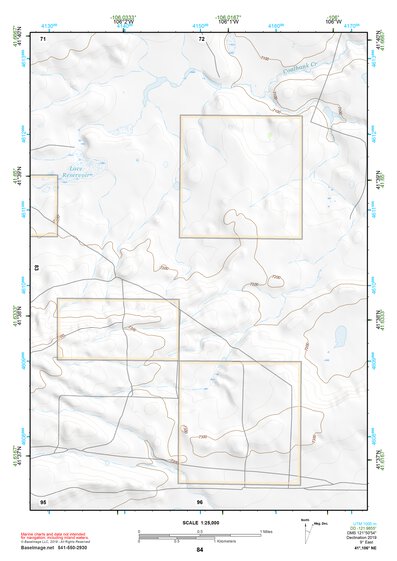 41106NE Page 84 Medicine Bow Topo Preview 1