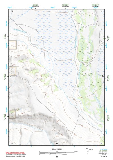 41106NE Page 86 Medicine Bow Topo Preview 1