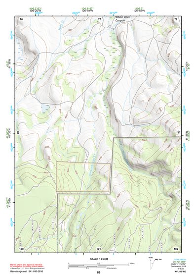 41106NE Page 89 Medicine Bow Topo Preview 1