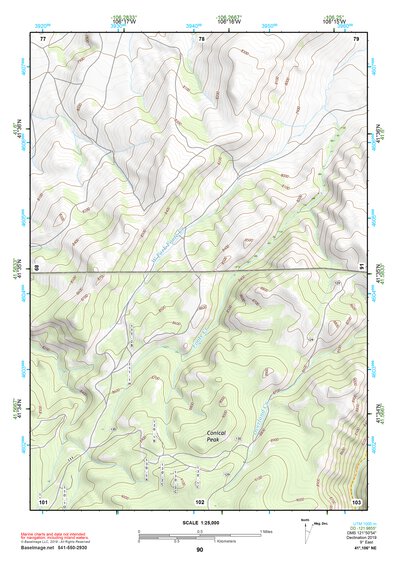 41106NE Page 90 Medicine Bow Topo Preview 1