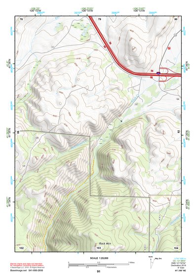 41106NE Page 91 Medicine Bow Topo Preview 1