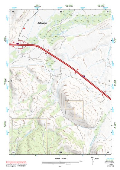 41106NE Page 92 Medicine Bow Topo Preview 1