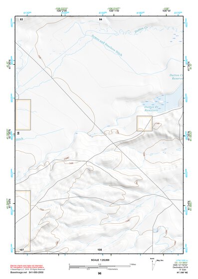 41106NE Page 96 Medicine Bow Topo Preview 1