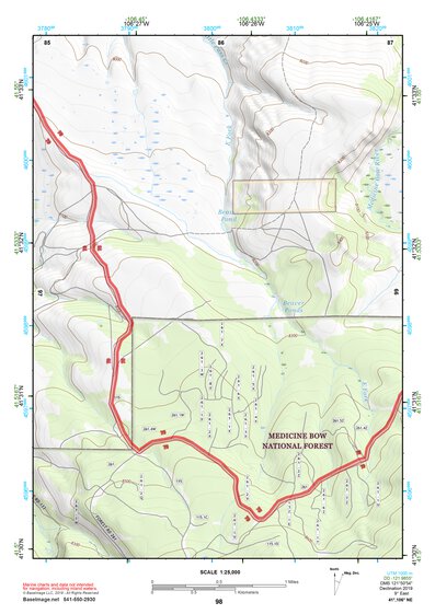 41106NE Page 98 Medicine Bow Topo Preview 1