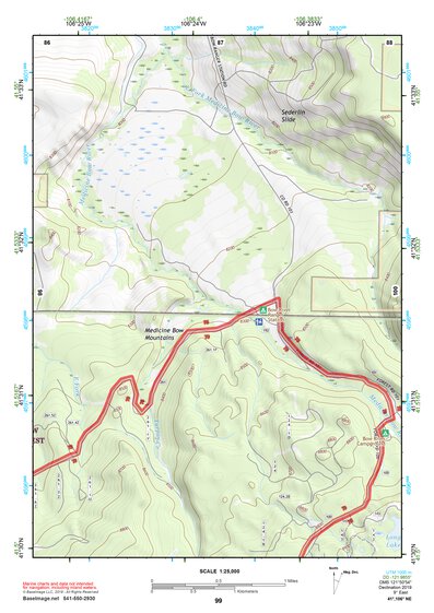 41106NE Page 99 Medicine Bow Topo Preview 1
