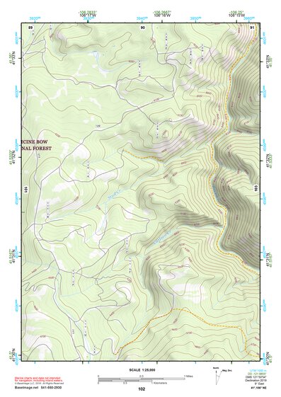 41106NE Page 102 Medicine Bow Topo Preview 1