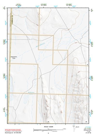 41107NE Page 1 Rawlins Topo Preview 1