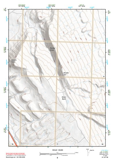 41107NE Page 5 Rawlins Topo Preview 1