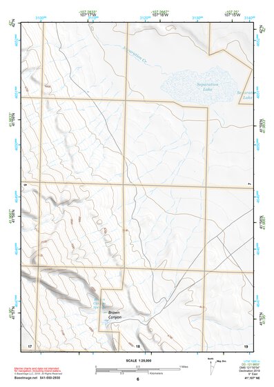 41107NE Page 6 Rawlins Topo Preview 1