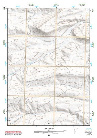 41107NE Page 10 Rawlins Topo Preview 1