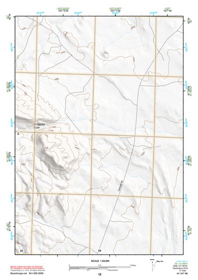 41107NE Page 12 Rawlins Topo Preview 1