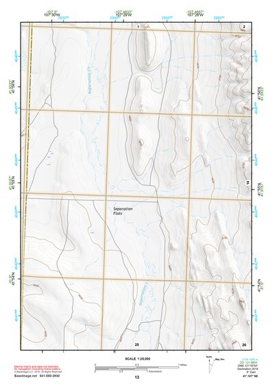 41107NE Page 13 Rawlins Topo Preview 1