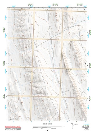 41107NE Page 14 Rawlins Topo Preview 1