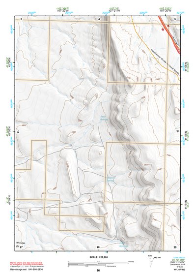 41107NE Page 16 Rawlins Topo Preview 1