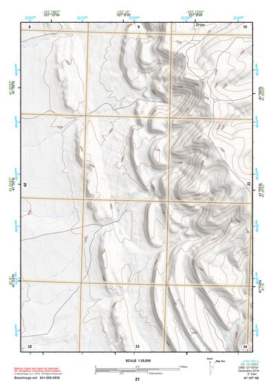 41107NE Page 21 Rawlins Topo Preview 1