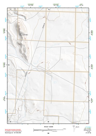 41107NE Page 24 Rawlins Topo Preview 1