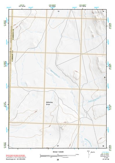 41107NE Page 25 Rawlins Topo Preview 1
