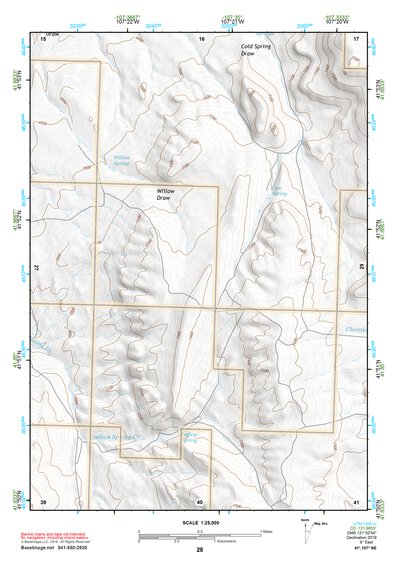 41107NE Page 28 Rawlins Topo Preview 1