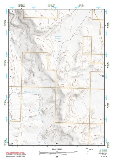 41107NE Page 29 Rawlins Topo Preview 1