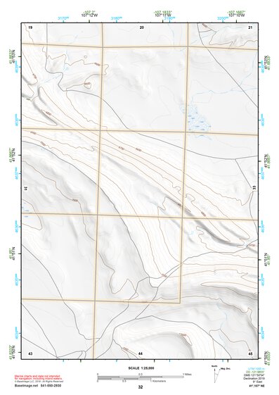 41107NE Page 32 Rawlins Topo Preview 1