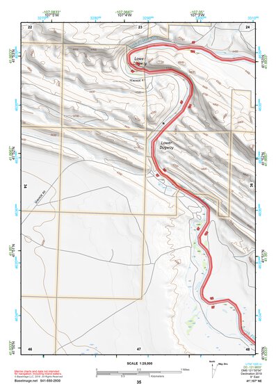 41107NE Page 35 Rawlins Topo Preview 1