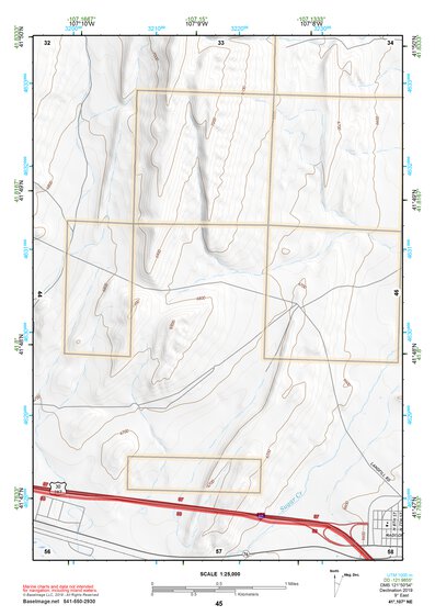 41107NE Page 45 Rawlins Topo Preview 1