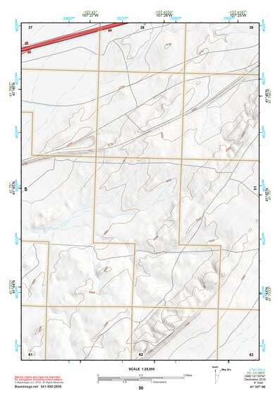 41107NE Page 50 Rawlins Topo Preview 1