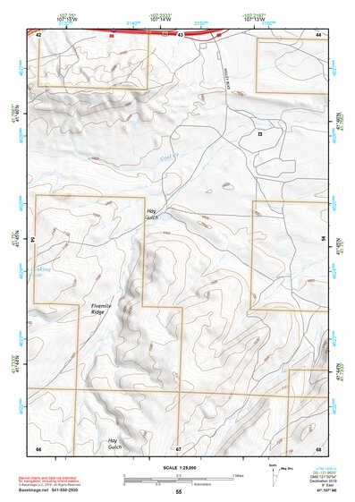41107NE Page 55 Rawlins Topo Preview 1