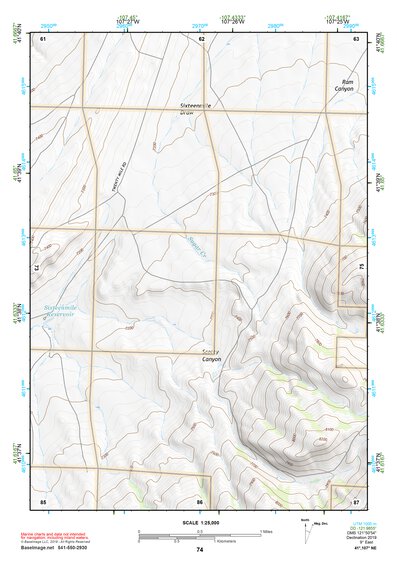 41107NE Page 74 Rawlins Topo Preview 1