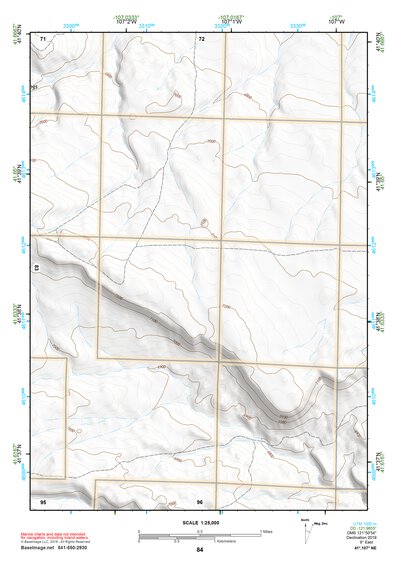41107NE Page 84 Rawlins Topo Preview 1