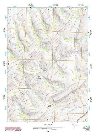 41107NE Page 86 Rawlins Topo Preview 1