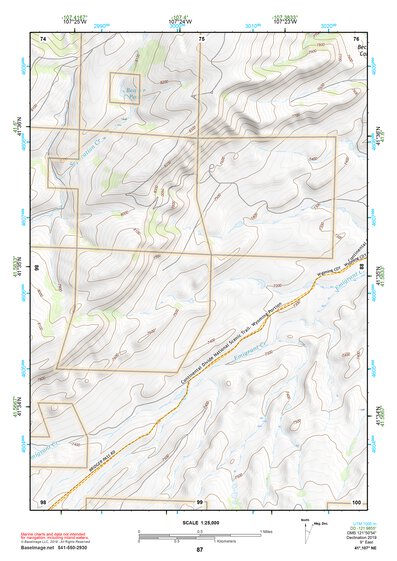 41107NE Page 87 Rawlins Topo Preview 1