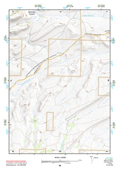 41107NE Page 88 Rawlins Topo Preview 1