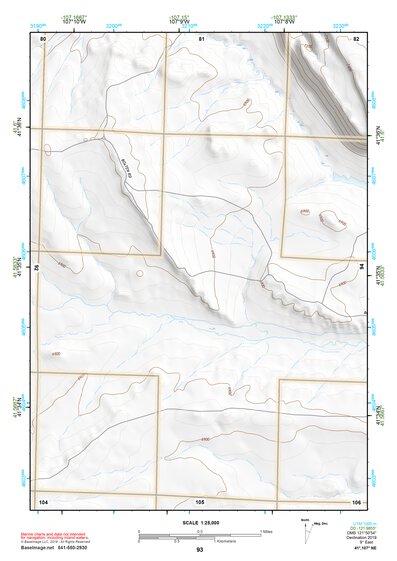 41107NE Page 93 Rawlins Topo Preview 1
