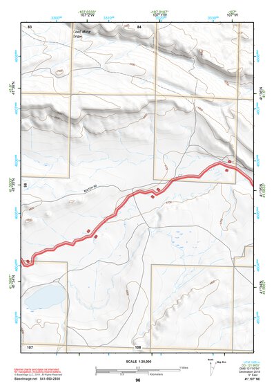 41107NE Page 96 Rawlins Topo Preview 1