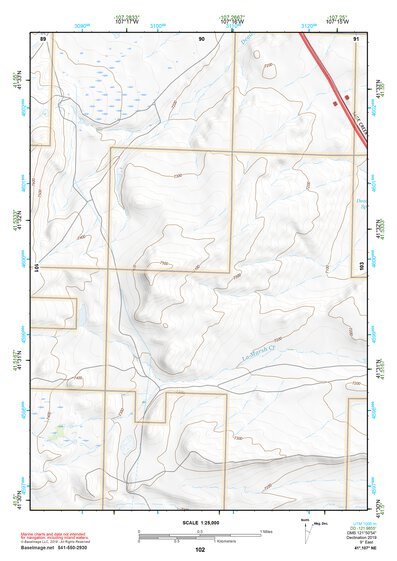 41107NE Page 102 Rawlins Topo Preview 1