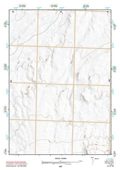 41107NE Page 107 Rawlins Topo Preview 1