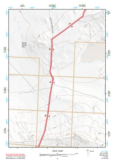 41107NW Page 1 Rawlins Topo Preview 1