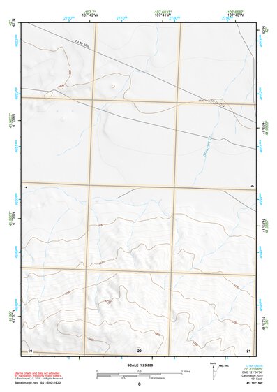 41107NW Page 8 Rawlins Topo Preview 1