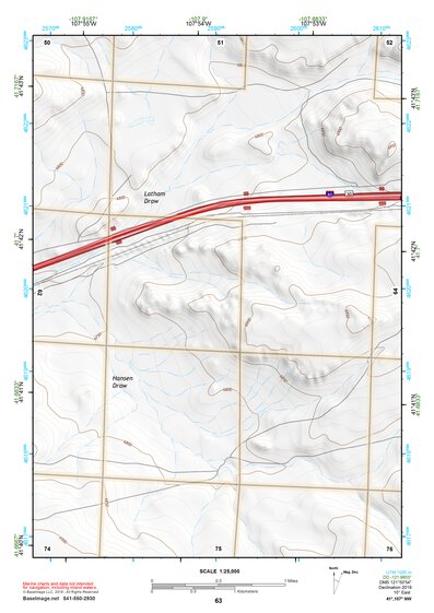 41107NW Page 63 Rawlins Topo Preview 1
