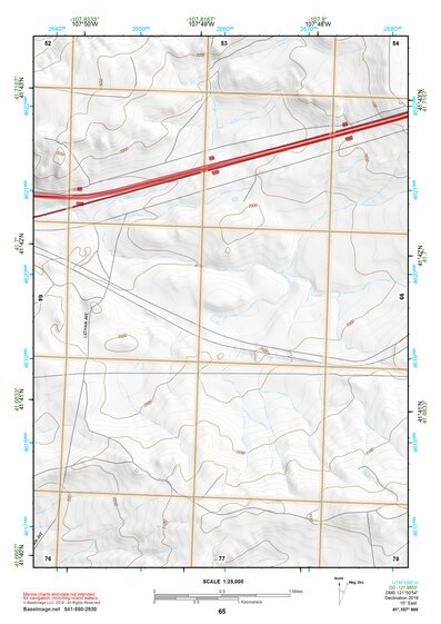 41107NW Page 65 Rawlins Topo Preview 1