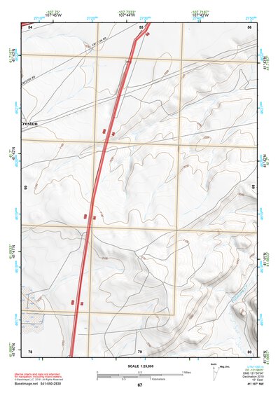 41107NW Page 67 Rawlins Topo Preview 1