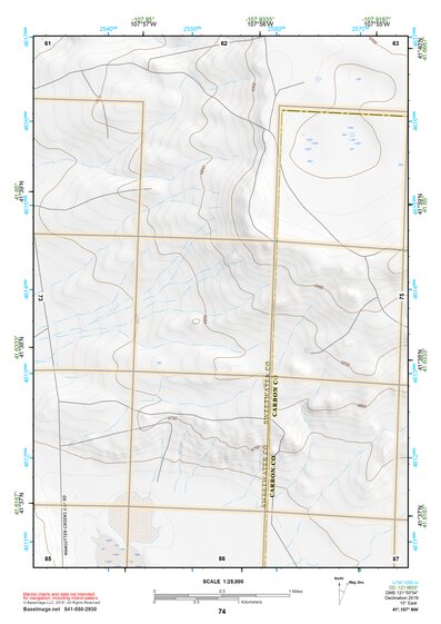 41107NW Page 74 Rawlins Topo Preview 1