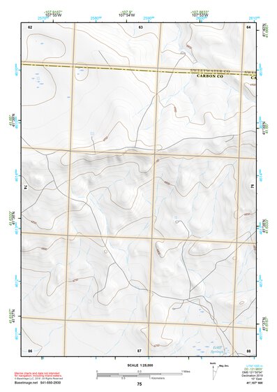 41107NW Page 75 Rawlins Topo Preview 1