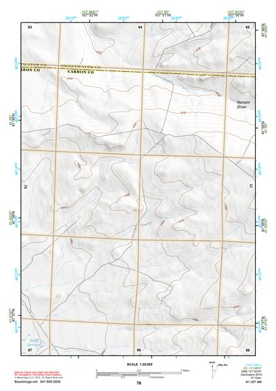 41107NW Page 76 Rawlins Topo Preview 1