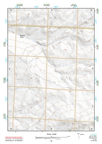 41107NW Page 77 Rawlins Topo Preview 1