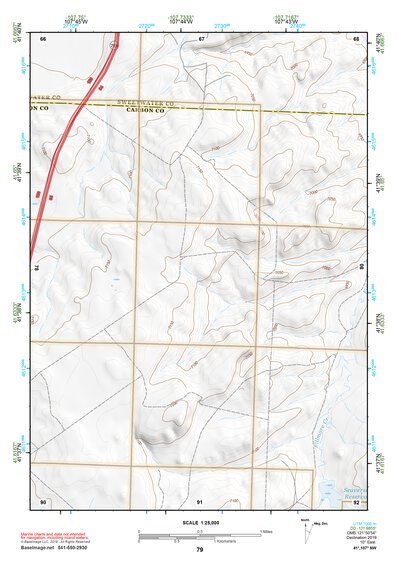 41107NW Page 79 Rawlins Topo Preview 1