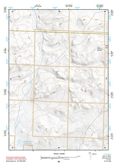 41107NW Page 80 Rawlins Topo Preview 1